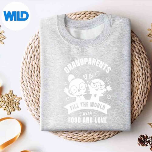 Grandparents Day Grandma Grandpa To Be Sweetly Digital Design 4 GrandparentsDayGrandmaGrandpaToBeSweetlysweater
