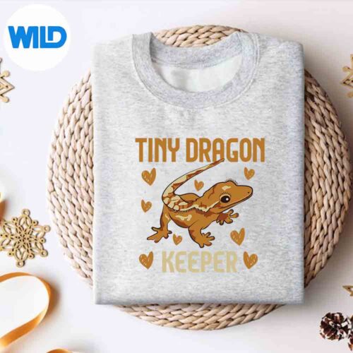 Herpetologist Tiny Dragon Keeper Crested Gecko Silhouette SVG PNG Cut File 4 HerpetologistTinyDragonKeeperCrestedGeckosweater
