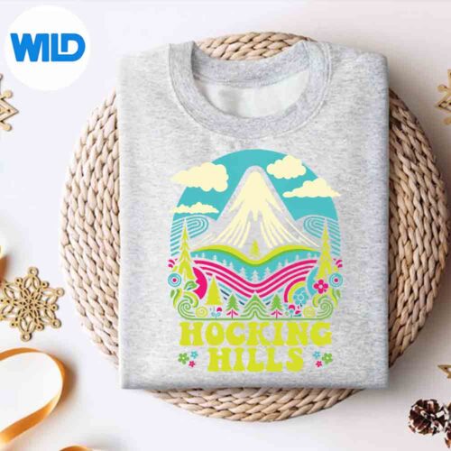 Hocking Hills Groovy Hocking Hills Vector Design 4 HockingHillsGroovyHockingHillssweater