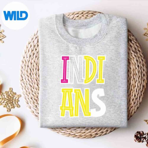 Indians Back To School School Spirit Girls Youth SVG Cut File 4 IndiansBackToSchoolSchoolSpiritGirlsYouthsweater