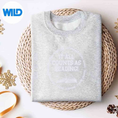 It All Counts As Reading SVG PNG 4 ItAllCountsAsReadingsweater