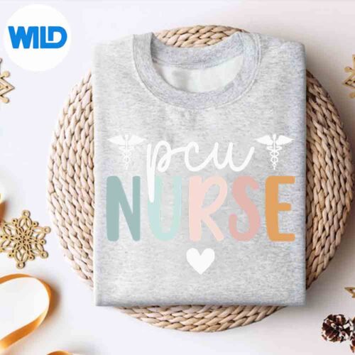 Pcu Nurse Boho Progressive Care Nurse Pcu Nursing Silhouette SVG PNG Cut File 4 PcuNurseBohoProgressiveCareNursePcuNursingsweater