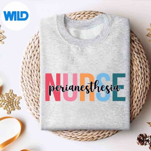 Perianesthesia Nurse For Nursing Student Vector Design 4 PerianesthesiaNurseForNursingStudentsweater