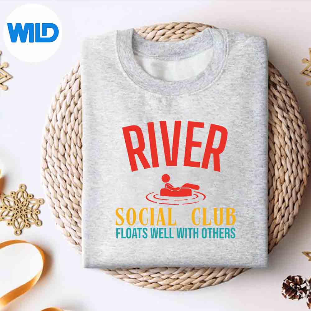 River Social Club Floats Well With Others Design for Cricut 2 River Social Club Floats Well With Others Design for Cricut - Image 2