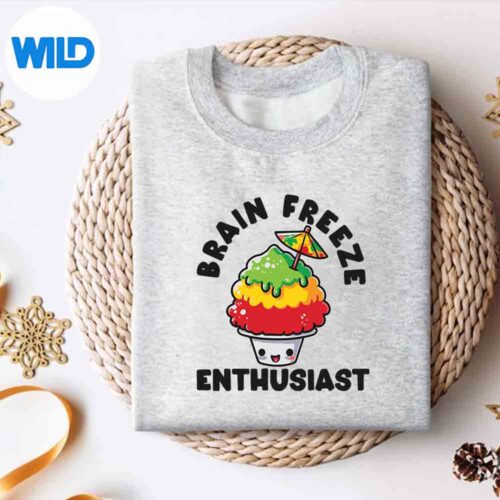 Shaved Ice Puns Hawaiian Shave Ice Cream Snow Cone Digital Design 4 ShavedIcePunsHawaiianShaveIceCreamSnowConesweater