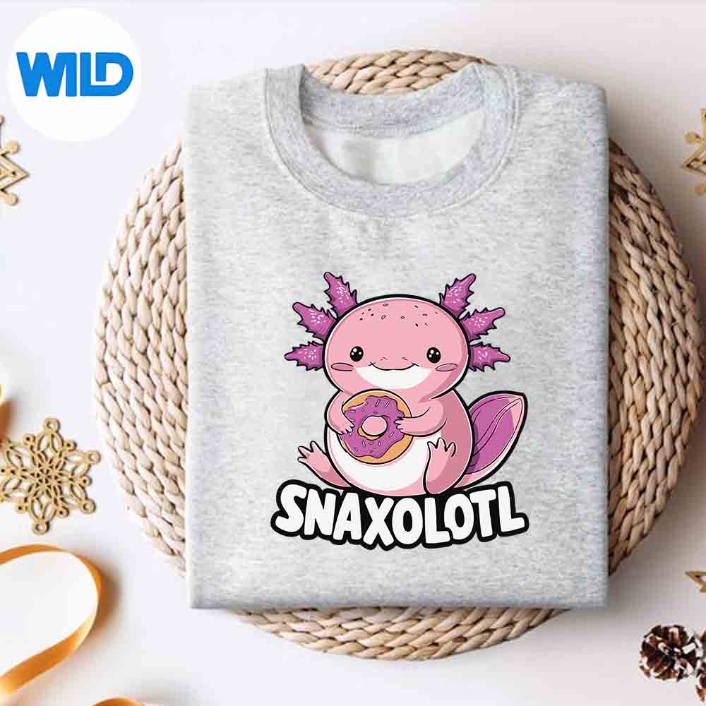 Snaxolotl Axolotl Donut Snaxolotl Vintage Cut File 2 Snaxolotl Axolotl Donut Snaxolotl Vintage Cut File - Image 2