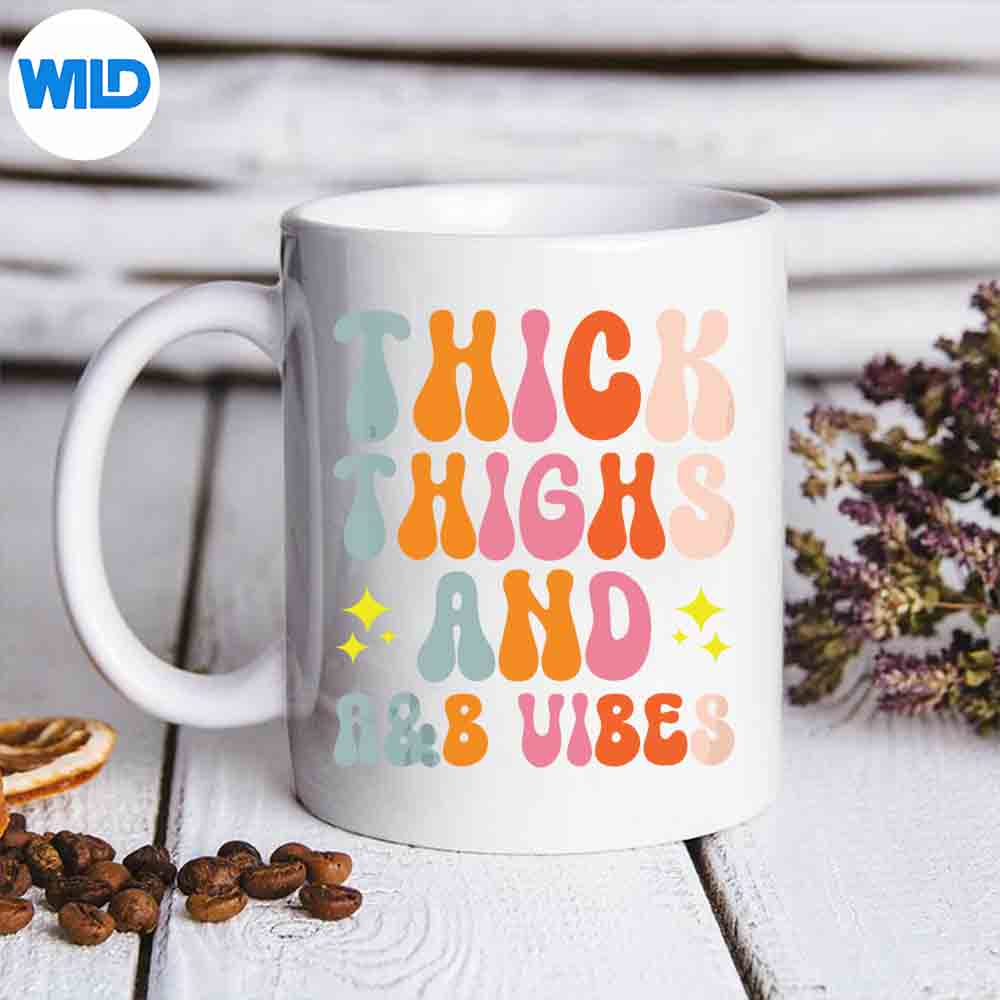 Thick Thighs Rb Vibes Vintage PNG SVG for Cricut 7 ThickThighsRbVibesVintagemug