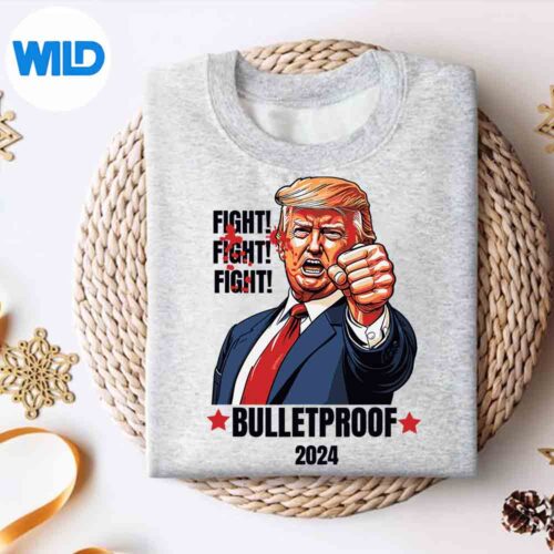 Trump Shot Bulletproof Bloody Ear Bleeding Butler Pa Trump SVG PNG Cut File 4 TrumpShotBulletproofBloodyEarBleedingButlerPaTrumpsweater