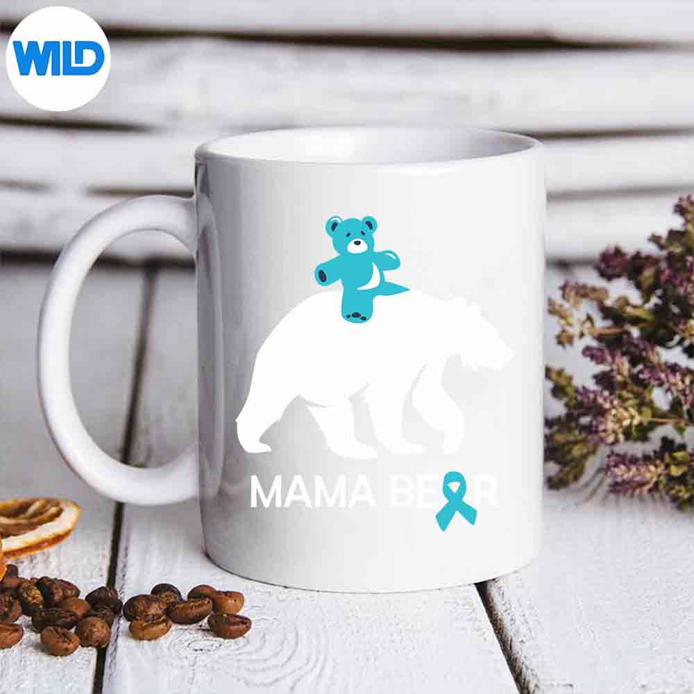 Allergy Mom Food Allergy Awareness Ribbon SVG PNG