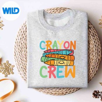 CrayonCrewStudentsArtTeacherBackToSchoolGroupsweater