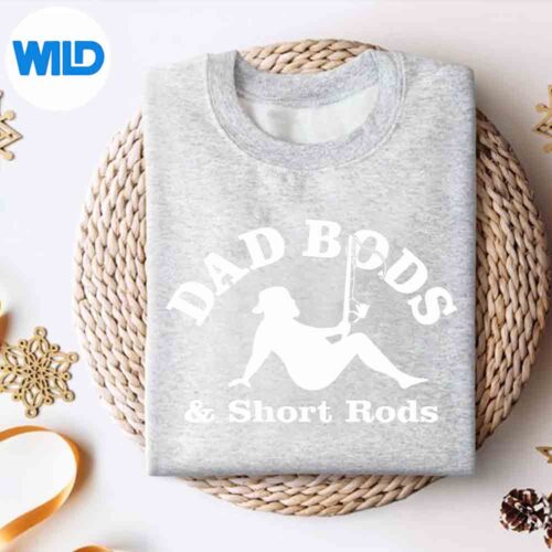 DadBodsAndShortRodsManFishingLoverssweater