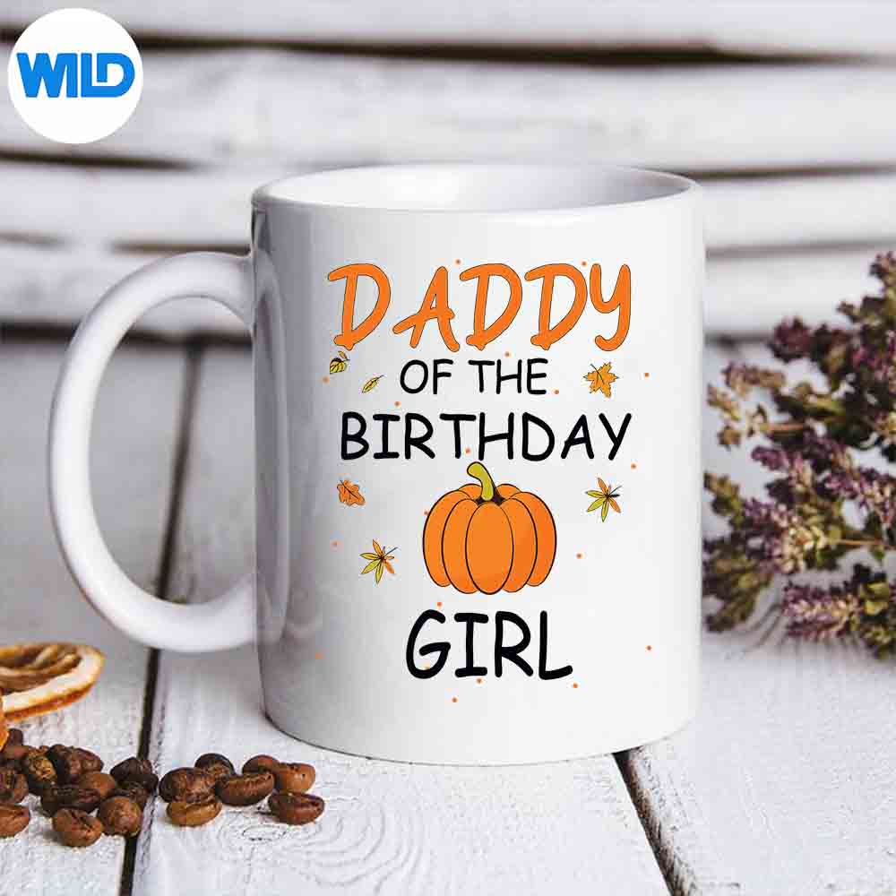 Daddy Of The Girl Pumpkin Family Silhouette SVG PNG Cut File