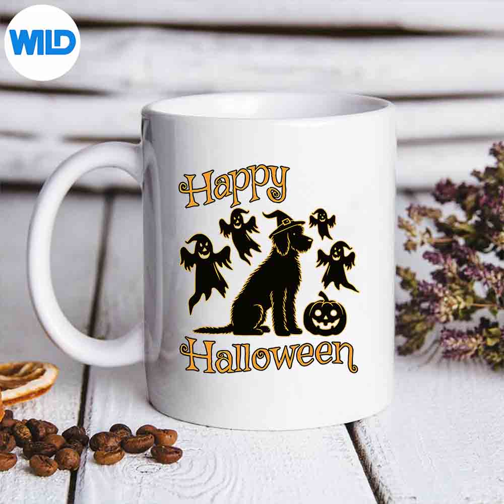 Doodle Silhouette Happy Halloween Vintage PNG SVG for Cricut 7 DoodleSilhouetteHappyHalloweenVintagemug