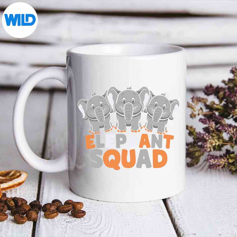 Elephant Squad For Elephant Lover Elephant Design for Cricut 7 ElephantSquadForElephantLoverElephantmug