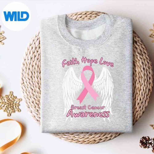 Faith Hope Love Breast Cancer Awareness Wings Pink Ribbon SVG PNG Download 4 FaithHopeLoveBreastCancerAwarenessWingsPinkRibbonsweater