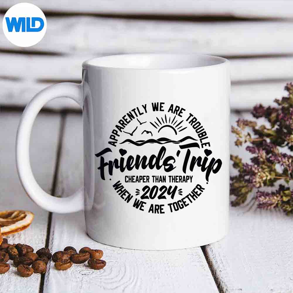 FriendsVacationMakingMemoriesTogetherGirlsTripmug