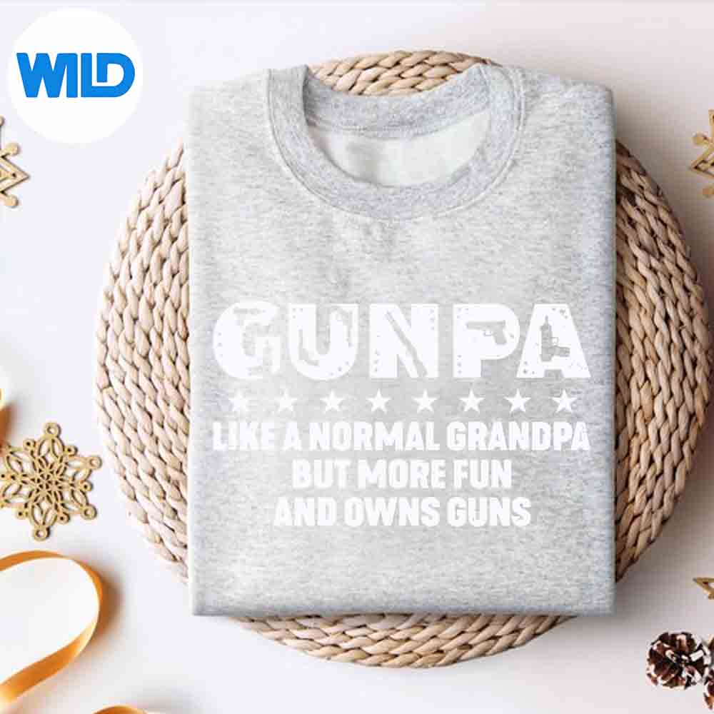 Gunpa Like A Normal Grandpa But More Fun And Owns Guns PNG SVG for Cricut 2 Gunpa Like A Normal Grandpa But More Fun And Owns Guns PNG SVG for Cricut - Image 2