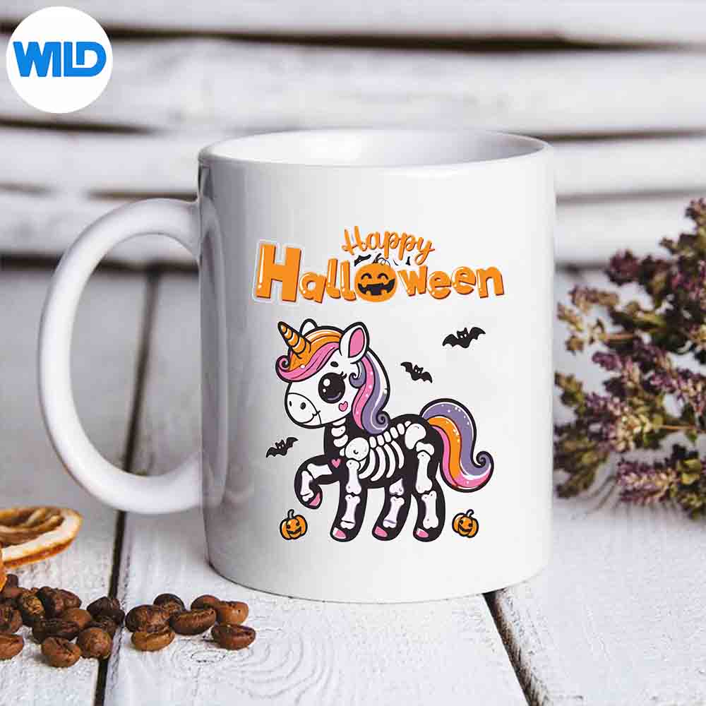 Happy Halloween Happy Cute Kawaii Unicorn Skeleton Digital Download 6 HappyHalloweenHappyCuteKawaiiUnicornSkeletonmug