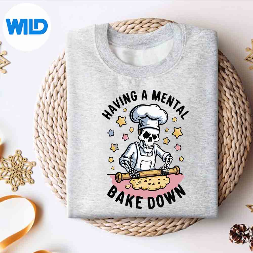 Having Atal Bake Down Skeleton Baker Halloween Cute Funny SVG PNG Cut File 2 Having Atal Bake Down Skeleton Baker Halloween Cute Funny SVG PNG Cut File - Image 2