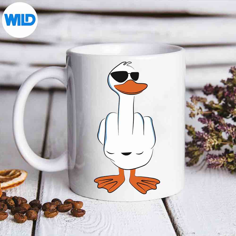 I Dont Give A Duck Middle Finger Offensive Rude Duck SVG PNG Download 6 IDontGiveADuckMiddleFingerOffensiveRudeDuckmug