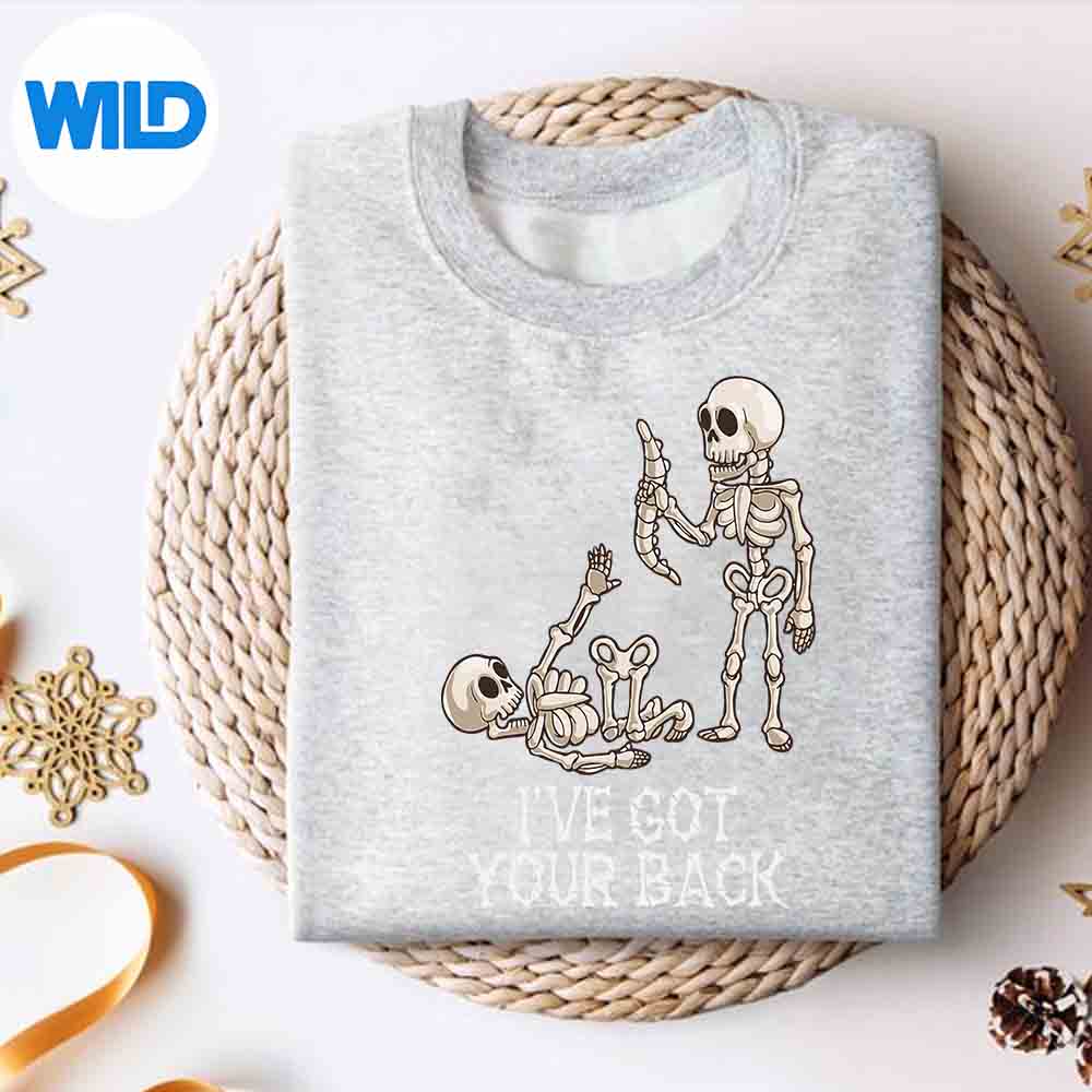 Ive Got Your Back Skeleton Surprised Terific SVG PNG Digital Design 2 Ive Got Your Back Skeleton Surprised Terific SVG PNG Digital Design - Image 2