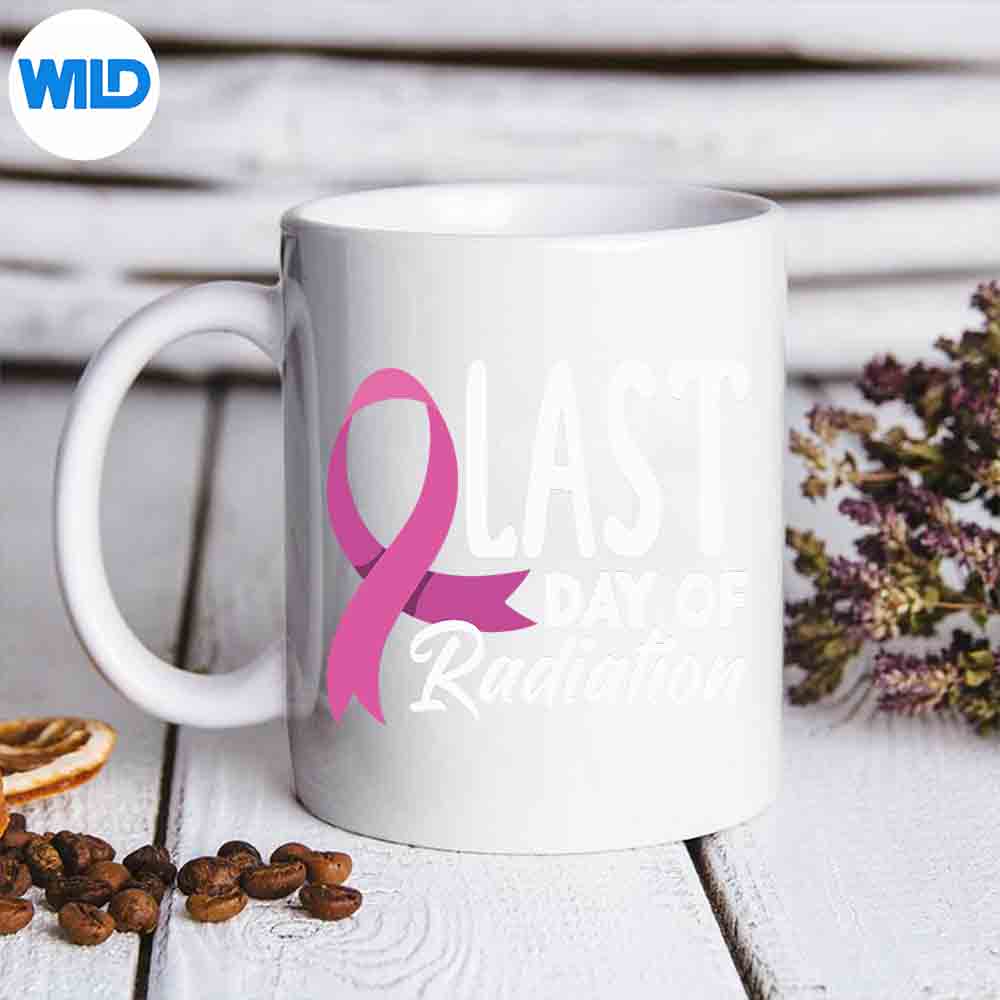Last Day Of Radiation Breast Cancer Awareness SVG PNG Digital Design