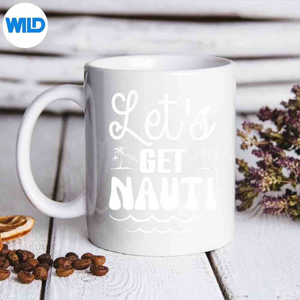 Lets Get Nauti Nautical Bachelorette Party Sailor Bridal Digital Design 6 LetsGetNautiNauticalBachelorettePartySailorBridalmug