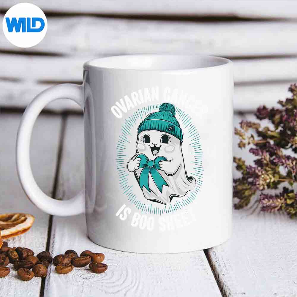 OvarianCancerIsBooSheetHalloweenCostumemug