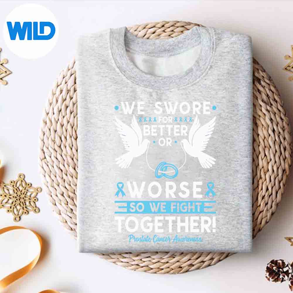 Prostate Cancer Awareness Spouse Husband Wife Support Digital Download