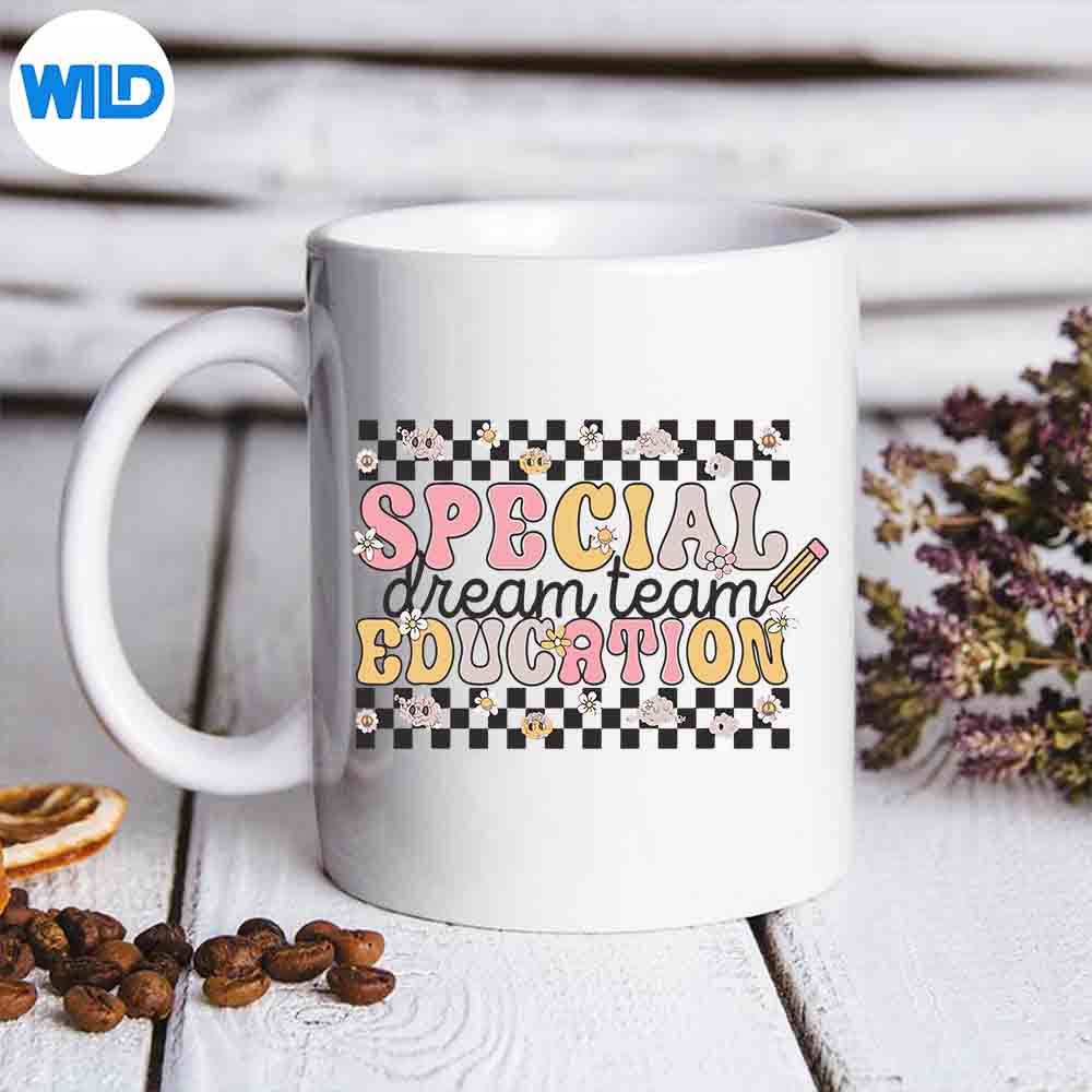 RetroSpecialEducationDreamTeamSpedCrewSquadmug