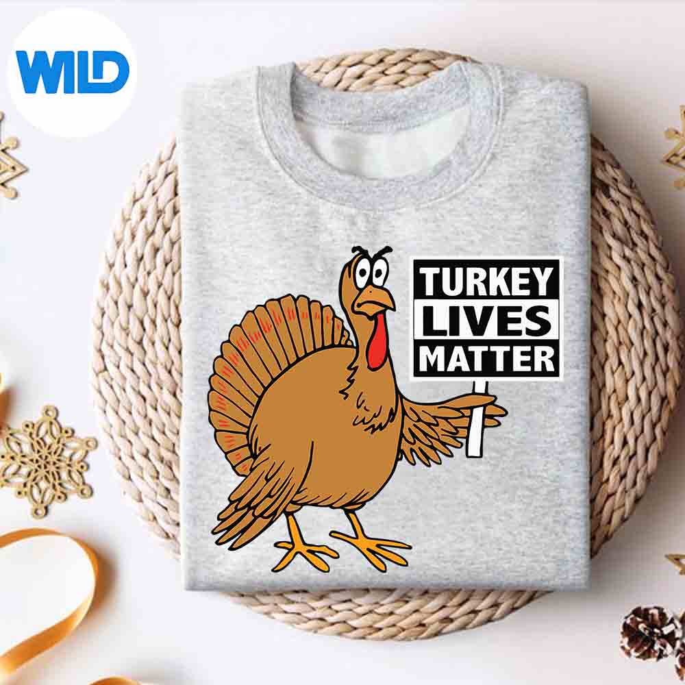 Thanksgiving Turkey Lives Matter Eat Vegan Cut File 4 ThanksgivingTurkeyLivesMatterEatVegansweater