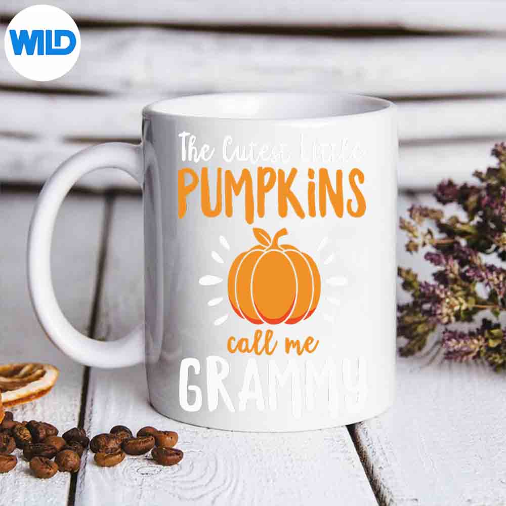 The Cutest Little Pumpkins Call Me Grammy Halloween SVG Cut File 6 TheCutestLittlePumpkinsCallMeGrammyHalloweenmug