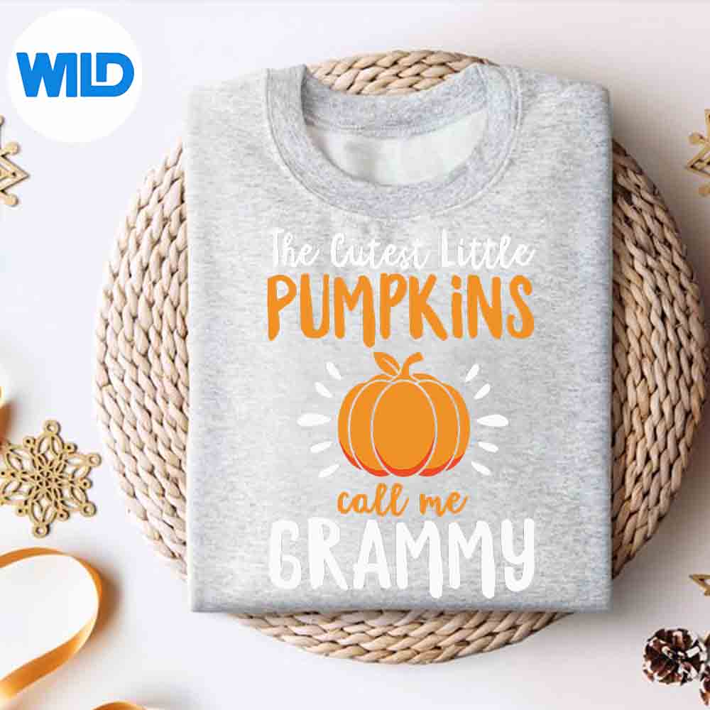 The Cutest Little Pumpkins Call Me Grammy Halloween SVG Cut File 2 The Cutest Little Pumpkins Call Me Grammy Halloween SVG Cut File - Image 2