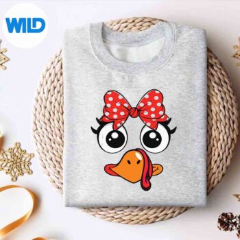 Turkey Face Turkey Costume Girl Thanksgiving PNG SVG for Cricut 4 TurkeyFaceTurkeyCostumeGirlThanksgivingsweater