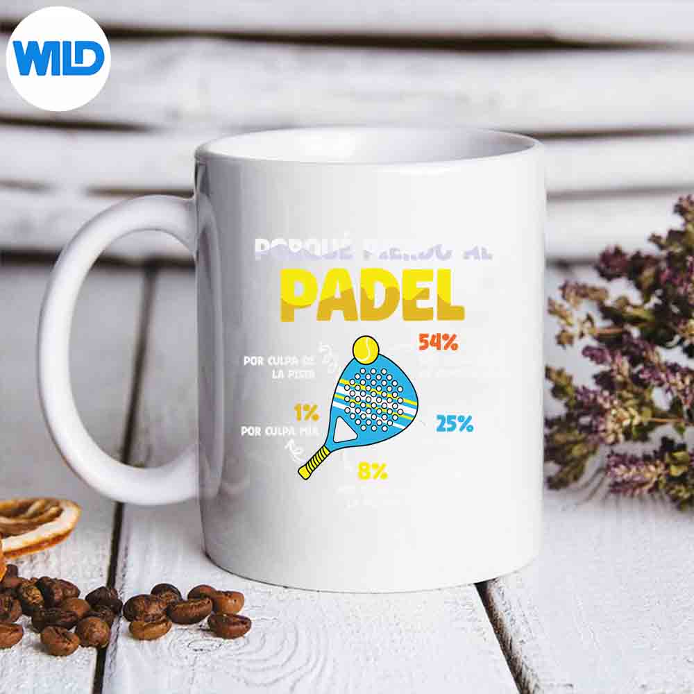 Why I Lose At Padel Sport Hobby Game Padel Cut File 6 WhyILoseAtPadelSportHobbyGamePadelmug