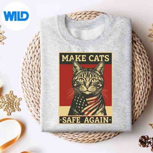 2024PresidentialElectionMakeCatsSafeAgainsweater