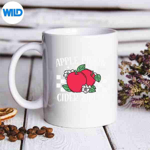 Apple Pickin Cider Sippin Retro Apple Picking Season Orchard SVG Cut File 7 ApplePickinCiderSippinRetroApplePickingSeasonOrchardmug