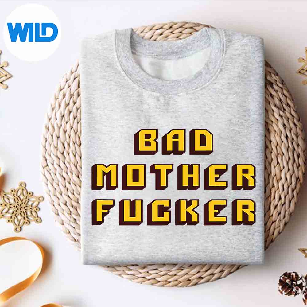 Alternative view of Bad Motherfucker Vintage SVG PNG Download