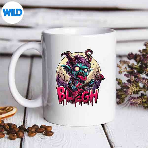 Blegh Metalhead Death Metal Zombie Anime Halloween Cut File 7 BleghMetalheadDeathMetalZombieAnimeHalloweenmug