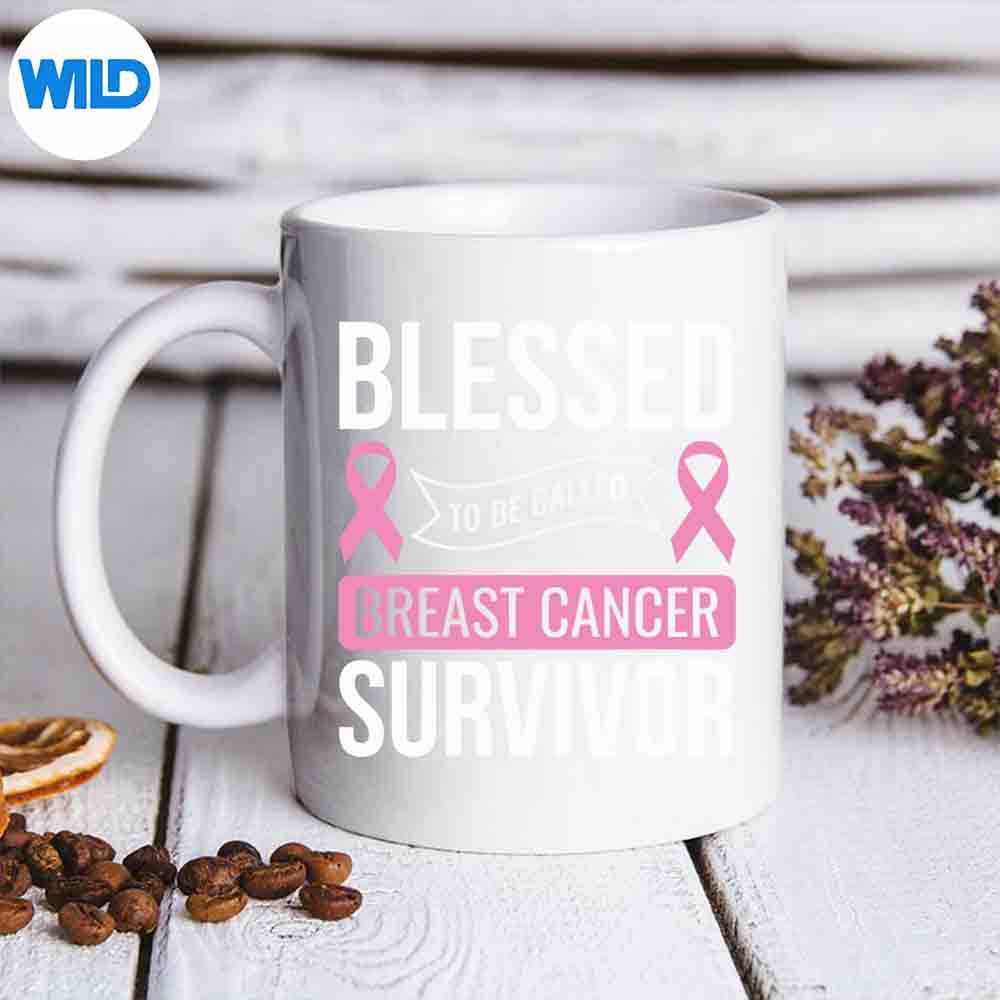 Blessed To Be Called Breast Cancer Survivor Pink Cut File 6 BlessedToBeCalledBreastCancerSurvivorPinkmug
