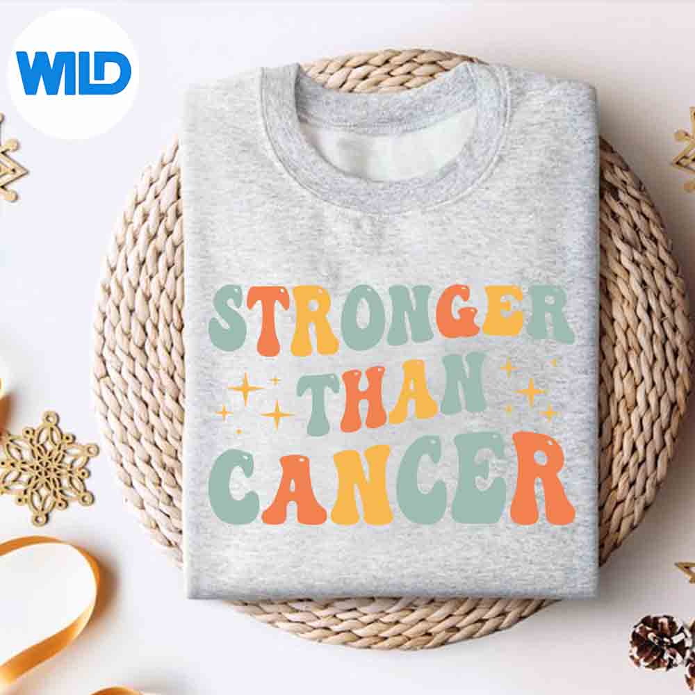 Breast Cancer Awareness Support Stronger Than Cancer Silhouette SVG PNG 2 Breast Cancer Awareness Support Stronger Than Cancer Silhouette SVG PNG - Image 2