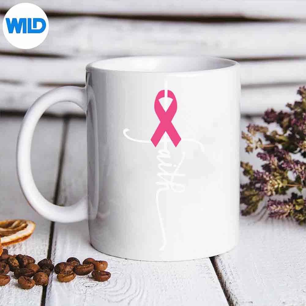 Breast Cancer Faith Breast Cancer Awareness Breast Cancer SVG PNG Digital Design