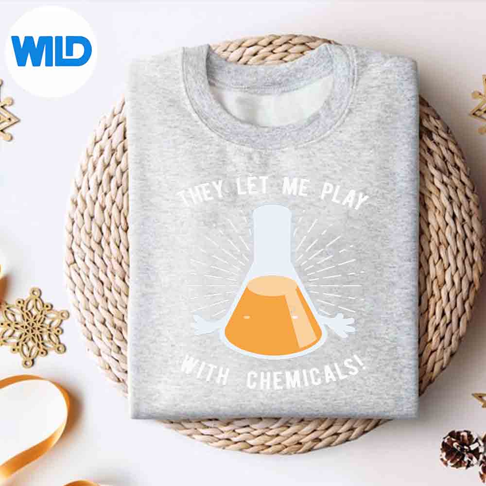Alternative view of Chemistry Playing Witch Chemicals Science Teacher SVG PNG Digital Download