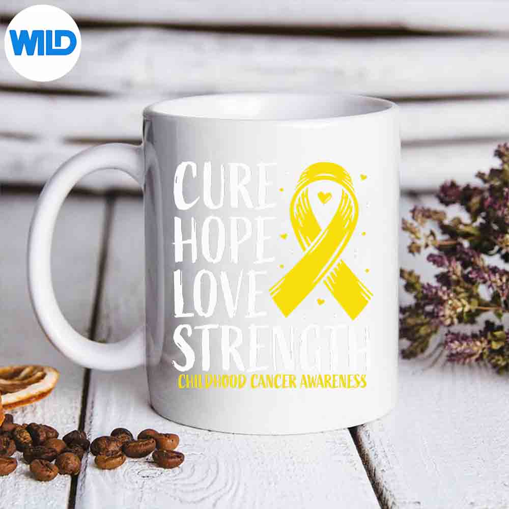 Childhood Cancer Awareness Childhood Cancer Digital Download