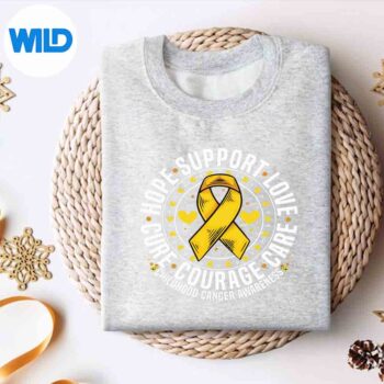 Childhood Cancer Support Family Childhood Cancer Awareness SVG PNG 4 ChildhoodCancerSupportFamilyChildhoodCancerAwarenesssweater