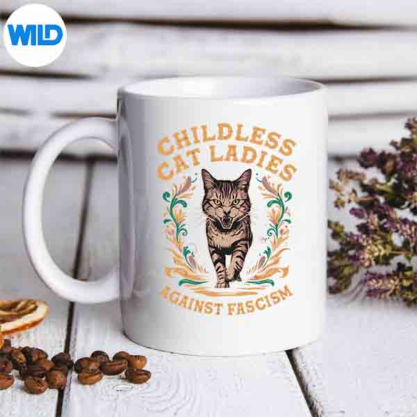 Childless Cat Ladies Against Fascism Cat Feminist PNG SVG for Cricut 7 ChildlessCatLadiesAgainstFascismCatFeministmug