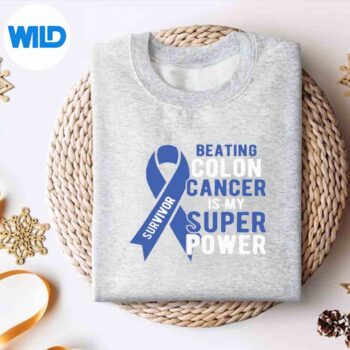 ColonCancerAwarenessSurvivorSuperpowersweater