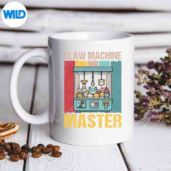 Crane Game Claw Machine Master SVG PNG Cut File 7 CraneGameClawMachineMastermug