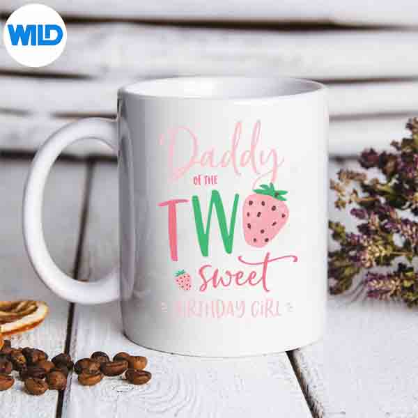 Daddy Of The Two Sweet Girl Strawberry 2nd Party SVG PNG Download 7 DaddyOfTheTwoSweetGirlStrawberry2ndPartymug
