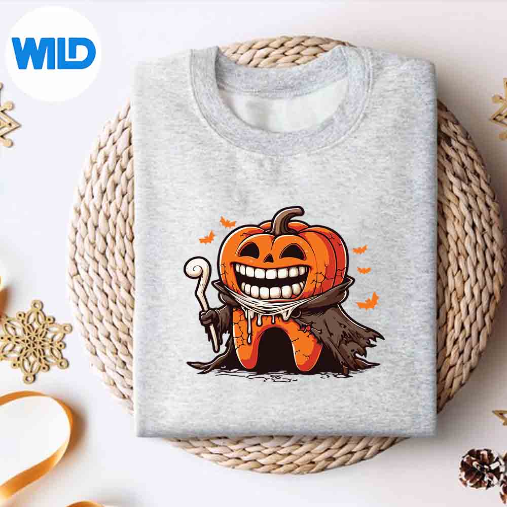 Dentistth Spooky Smiles Cute Pumpkin Dental Halloween Digital Design 2 Dentistth Spooky Smiles Cute Pumpkin Dental Halloween Digital Design - Image 2